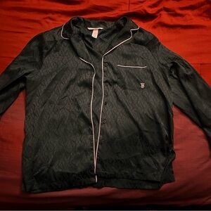 Victoria's Secret Satin Pj Shirt